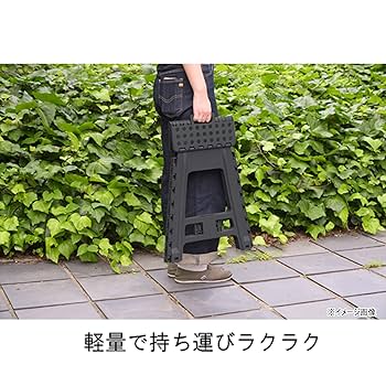 Amazon | AZUMAYA クラスタースツール LLサイズ ブラック LFS