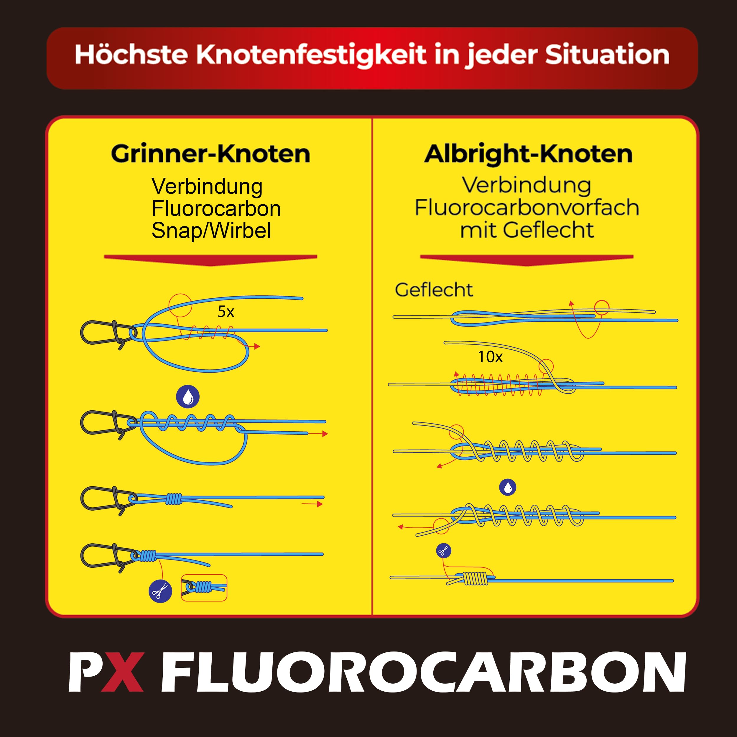 Paradox Fishing fluorocarbonio, 30 m