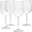 Amazon Basics All-Purpose Wine Glasses, 19-Ounce, Set of 4