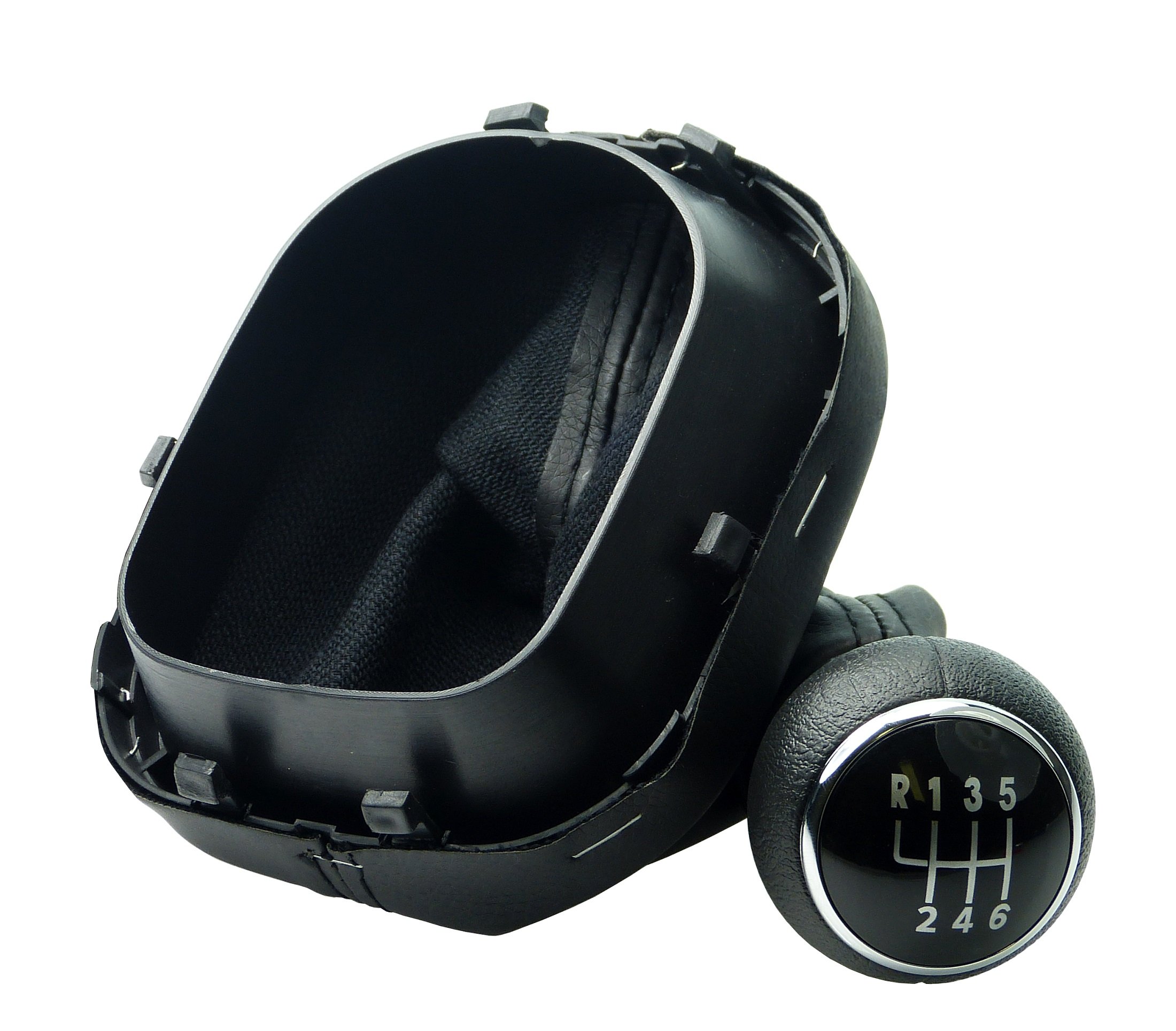 Soufflet De Levier De Vitesse Pour VW Passat B5 - Pommeau + Coiffe Cuirette Avec Cadre - Pièce Rechange 3B0711113