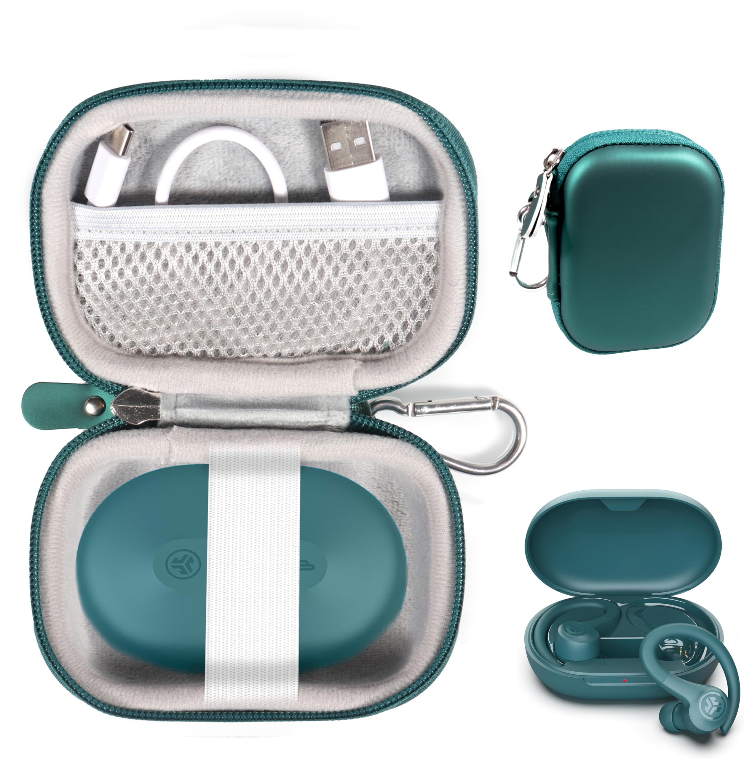 Amazon.com: CaseSack Case for JLab Go Air Sport, Air Sport+, JLab