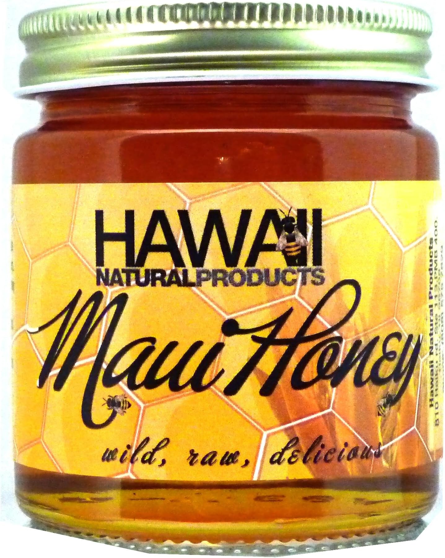 Maui Raw Honey - Wild, Rich, and Unprocessed! Just the Way Nature Intended Honey to Bee!