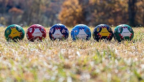 Miniatura 4 de Copa Mundial de Balón de Fútbol 2022, Pelota de habilidades de tamaño mini 2, pelota de juego de cuero, interior y exterior, niños, adultos, calidad