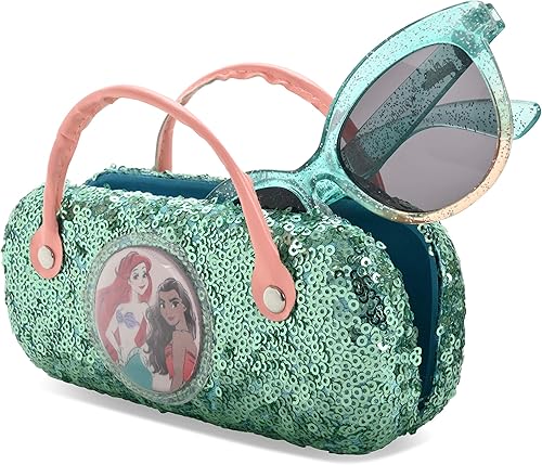 Miniatura 3 de Pan Oceanic - Gafas de sol de princesa Disney para niñas con estuche a juego para niños
