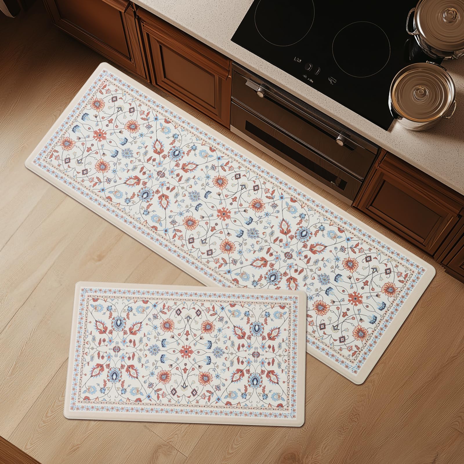 FRESHMINT Kitchen Mat Set