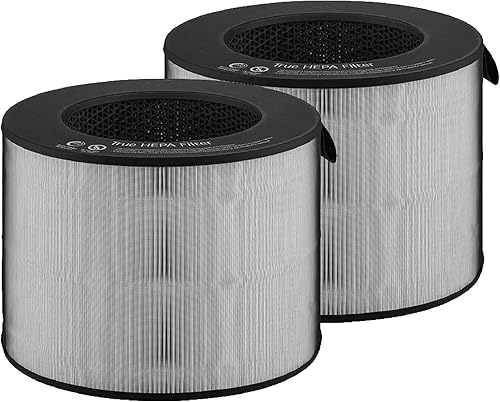 Miniatura 1 de Nispira AeroTower U9CV2B U9CS1C U9CV1C - Filtro de repuesto para purificador de aire LG PuriCare PFSPTC01 (no para el modelo 360 AS560DWR0) Carbón