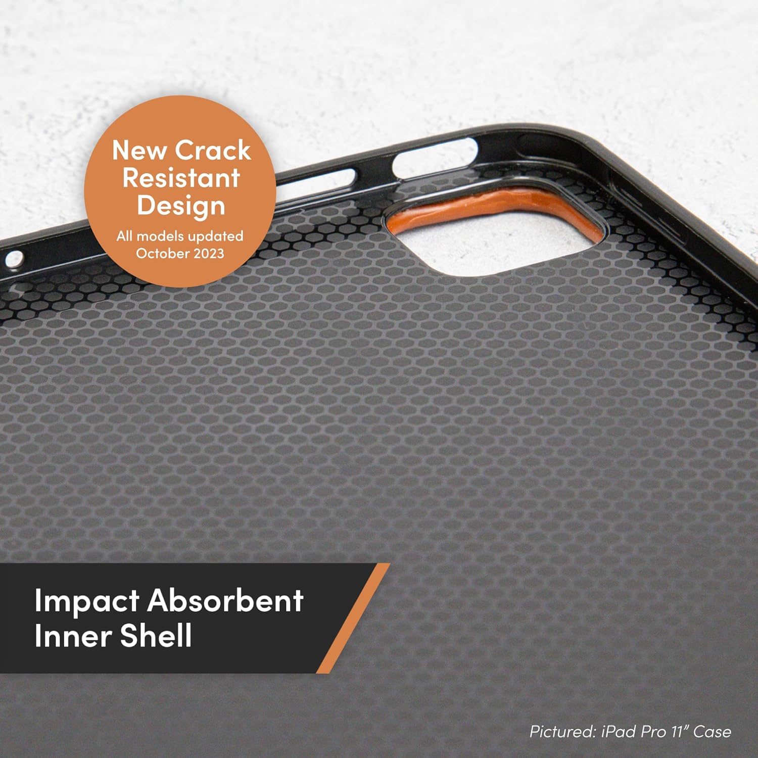 Casemade Real Leather Case Compatible with iPad Air 11-inch M4/M3/M2 (2026/2025/2024), iPad Air 5th/4th Generation 10.9'' - Full-Grain Leather Cover, Auto Sleep/Wake, Dual Stand Position (Tan)