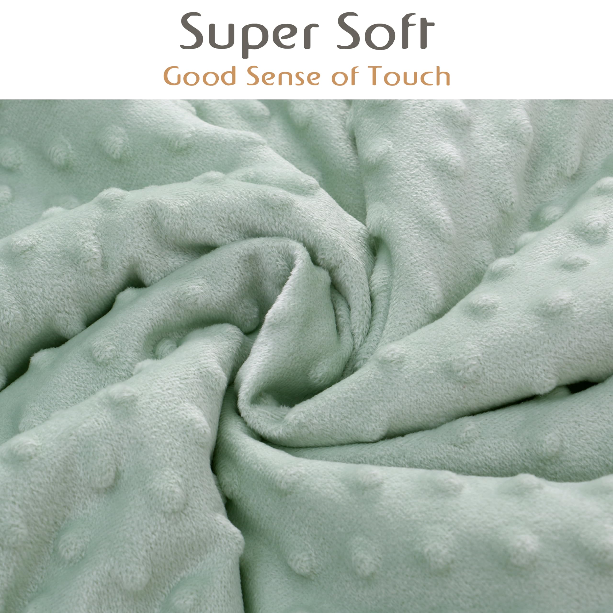 Coperta Invernale per Bambini e Neonati - Tre Strati di Cotone, per Divano e Passeggino - Regalo per la Nascita, 75 x 100 cm