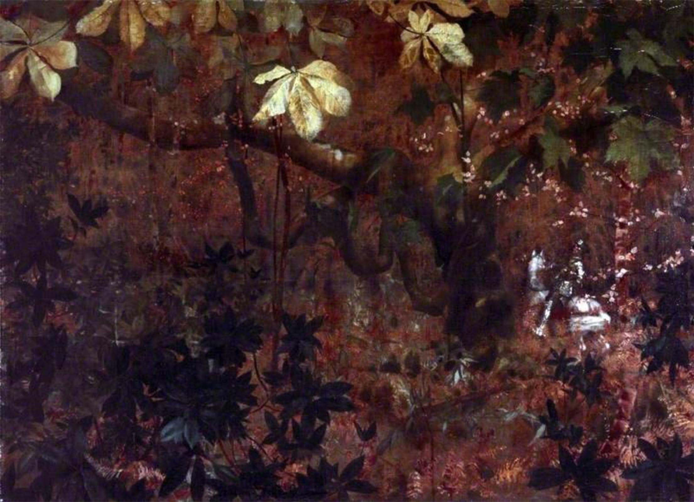 Affiche Toile William Stott le Bois des Fées Peinture Huile Décoration
