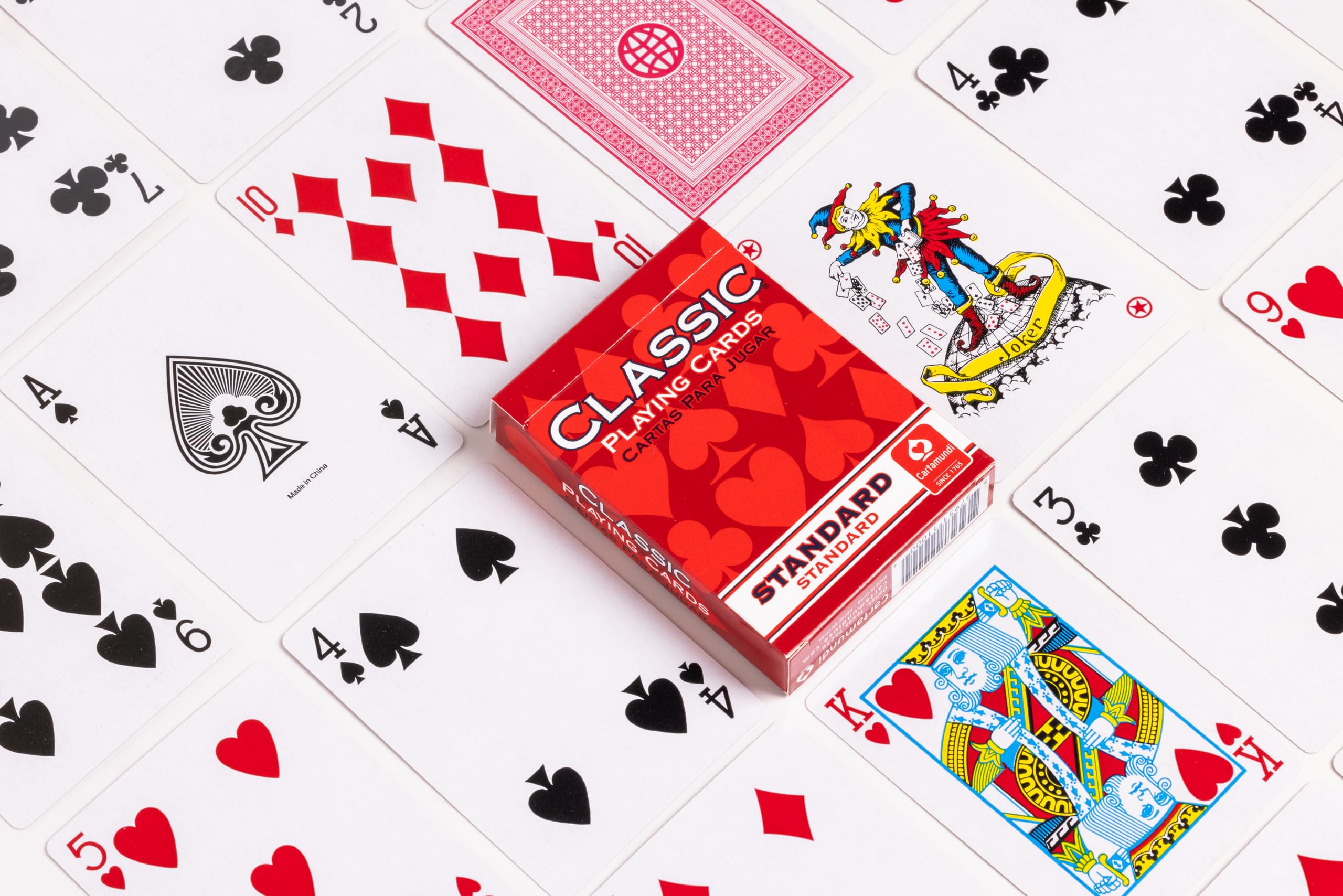 Amazon.com: Classic Playing Cards 12 Pack Standard Index Red Blue