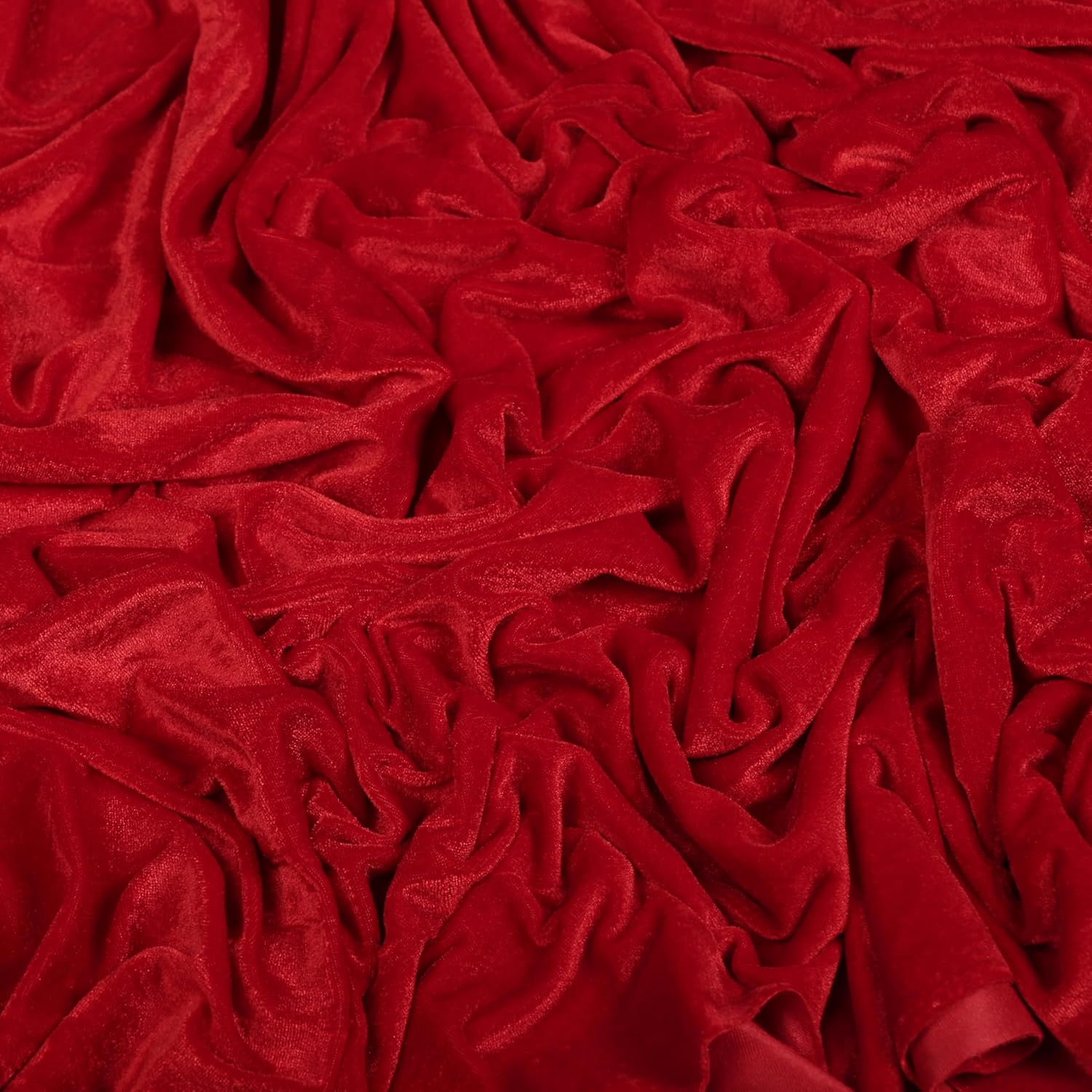 MDS 5 Pack 10ft Velvet Table Runner 29 x120 Inches Long Wedding Runner Romantic Rustic Table Runner for Wedding Decorations, Birthday Parties, Bridal Shower Party Arch Decor – Red