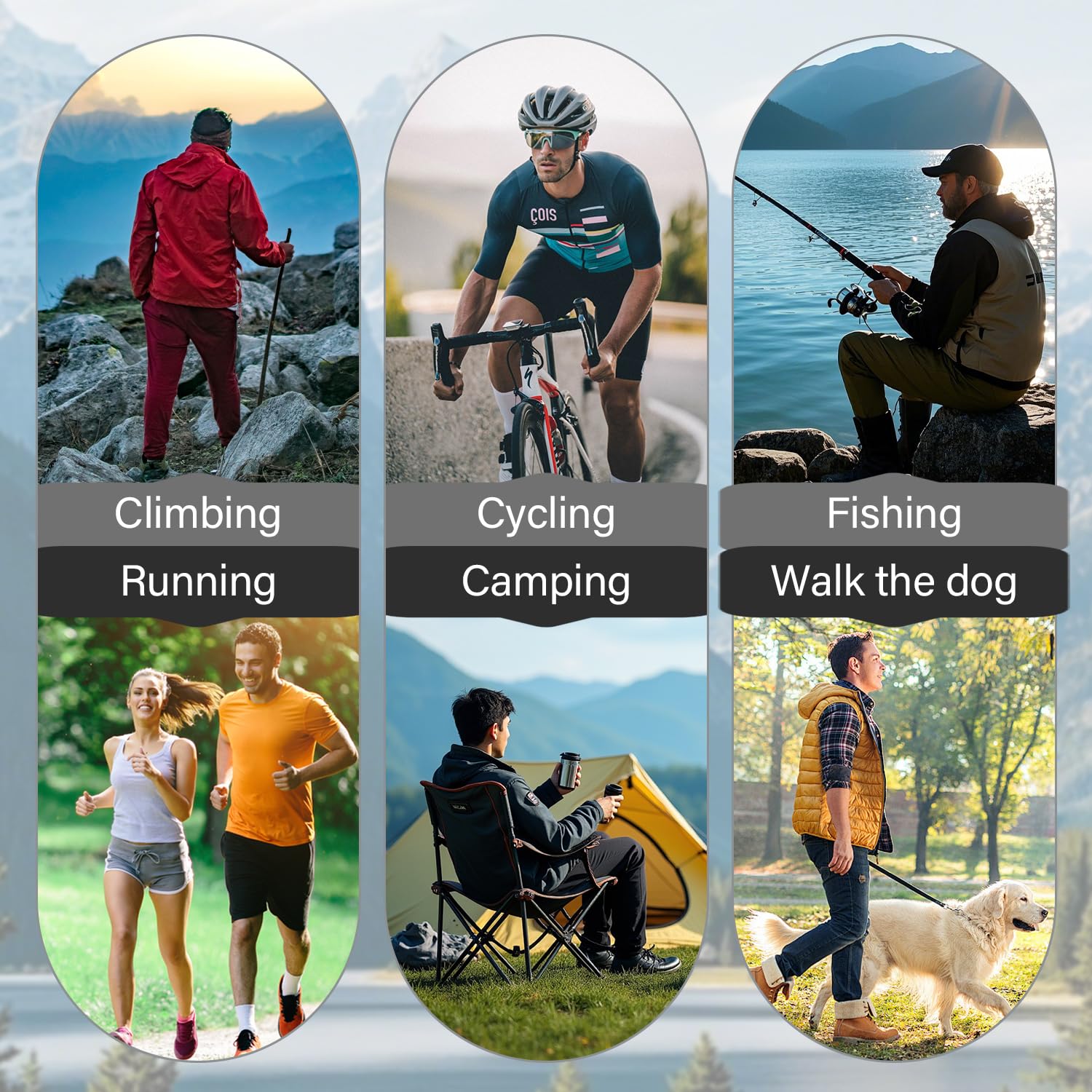 Bolsa táctica en el pecho para hombre y mujer, con tira reflectante, chaleco deportivo para correr, ciclismo, etc
