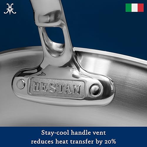 Miniatura 7 de Hestan Thomas Keller Insignia Rondeau de acero inoxidable, 9 unidades