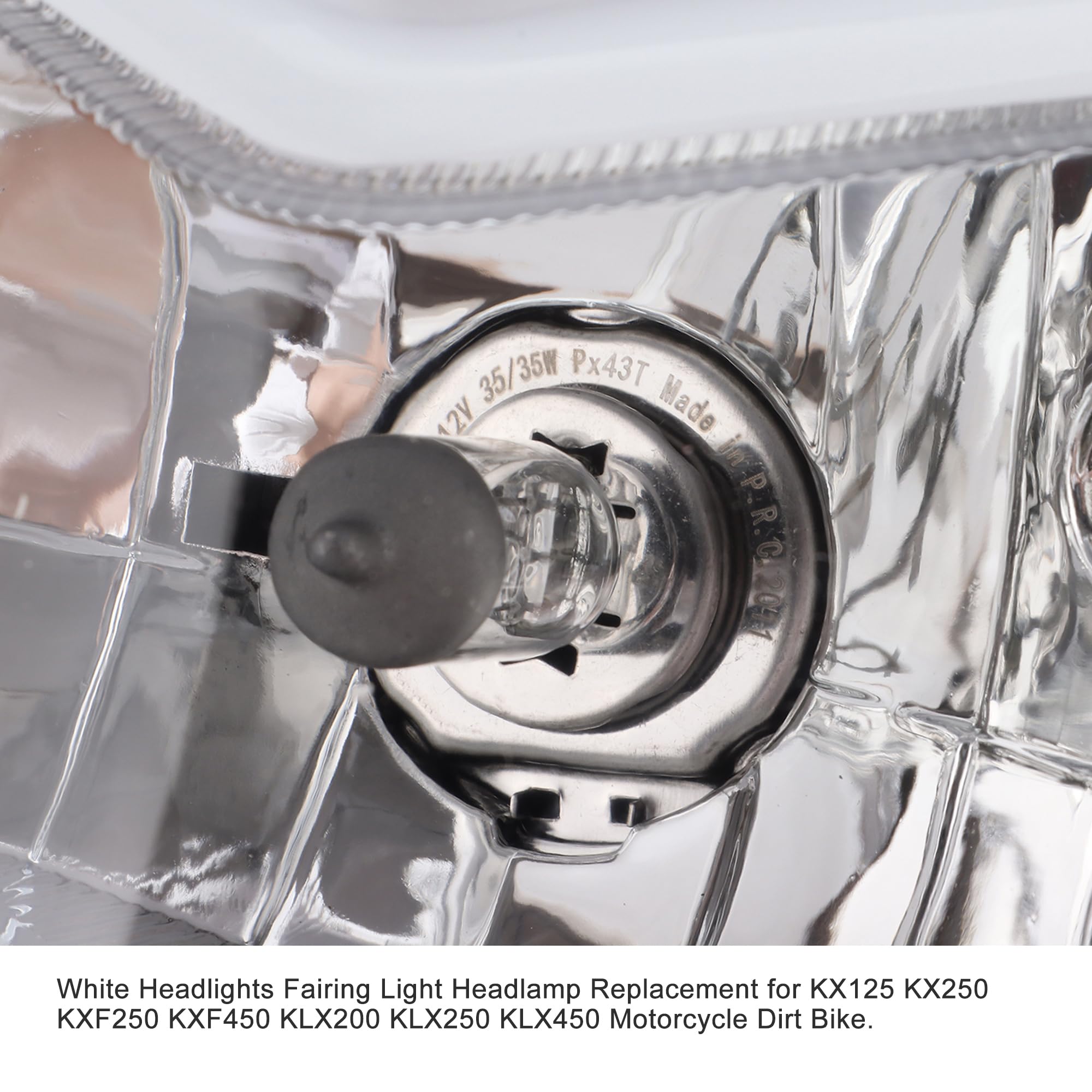 Amazon.com: GOOFIT White Headlights Fairing Light Headlamp