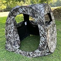 Vista 7 de THUNDERBAY Run & Gun Series 1-3 Pereson Pop-Up Ground Blind, Hunting Bilnd for Deer, Turkey Duck Hunting, Bow Hunting