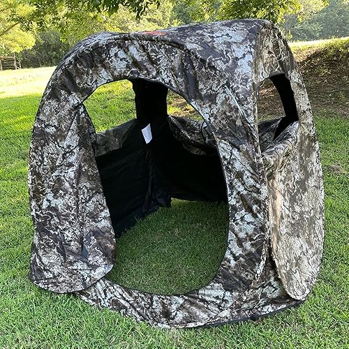 Miniatura 7 de THUNDERBAY Run & Gun Series 1-3 Pereson Pop-Up Ground Blind, Hunting Bilnd for Deer, Turkey Duck Hunting, Bow Hunting