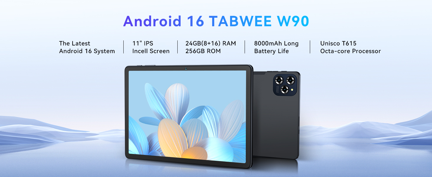 Amazon.com : Tablet Android 16 Tablet-11 Inch FHD Display, 24GB