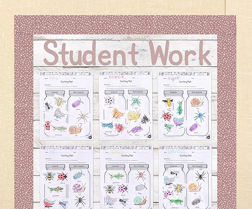 Miniatura 2 de Teacher Created Resources Paquete combinado de letras clásicas modernas color malva claro de 4 pulgadas