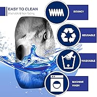 Vista 3 de Civaner 4 Piezas Funda para Gafas de Esquí y Snowboard, Funda para Gafas de Microfibra, Protección Contra Rayones y Polvo para Viajes