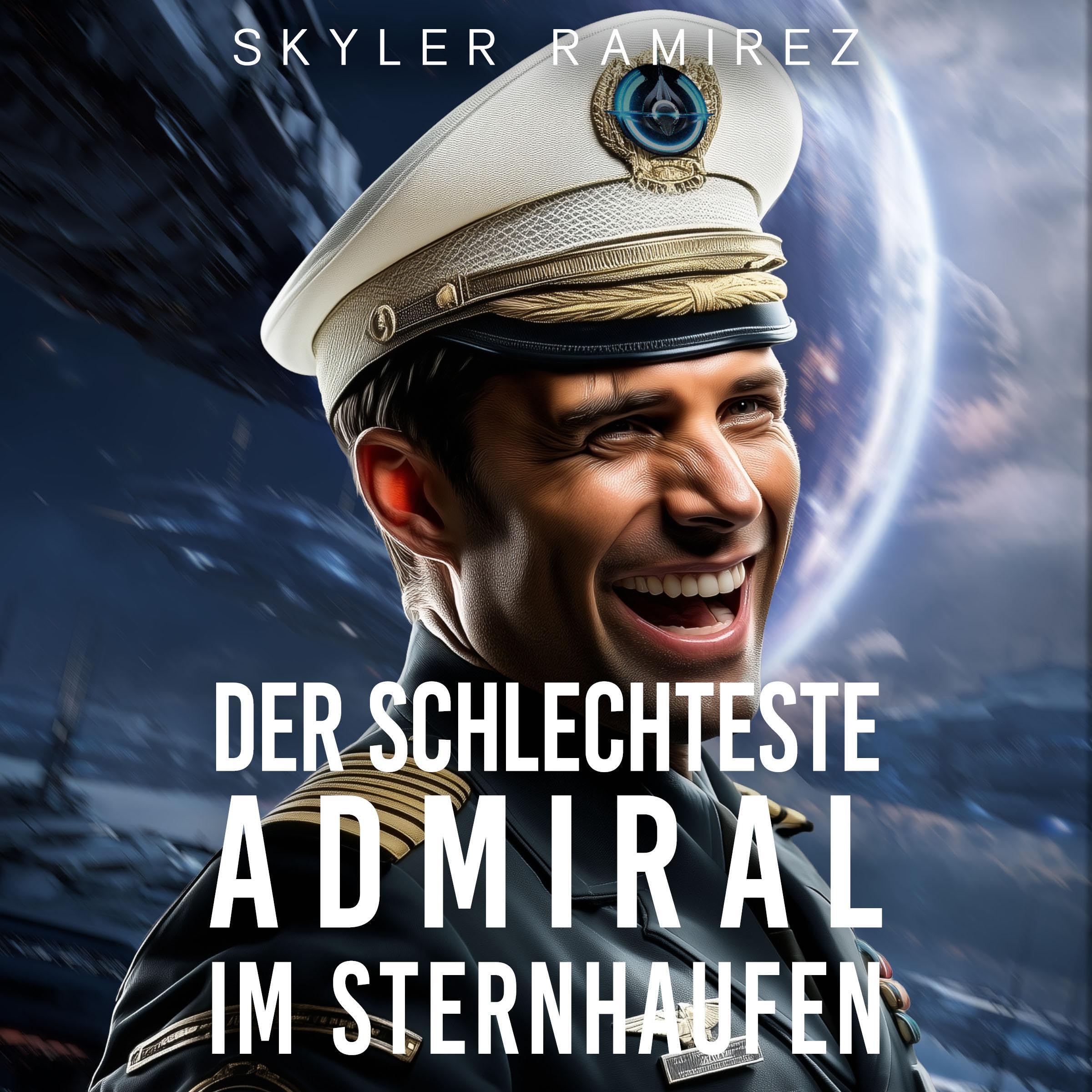Cover art for Der schlechteste Admiral im Sternhaufen