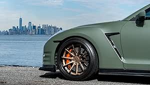 Amazon.com: 20" Inch Ferrada FR4 Matte Bronze/Gloss Black Lip Concave ...