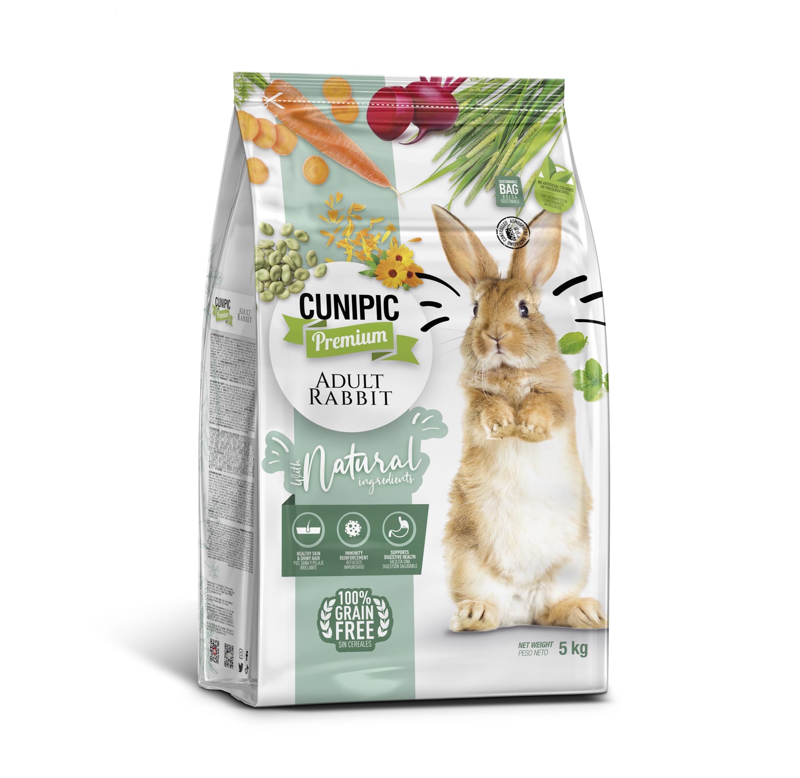 CUNIPIC Pienso para Conejo Adulto 5 Kg