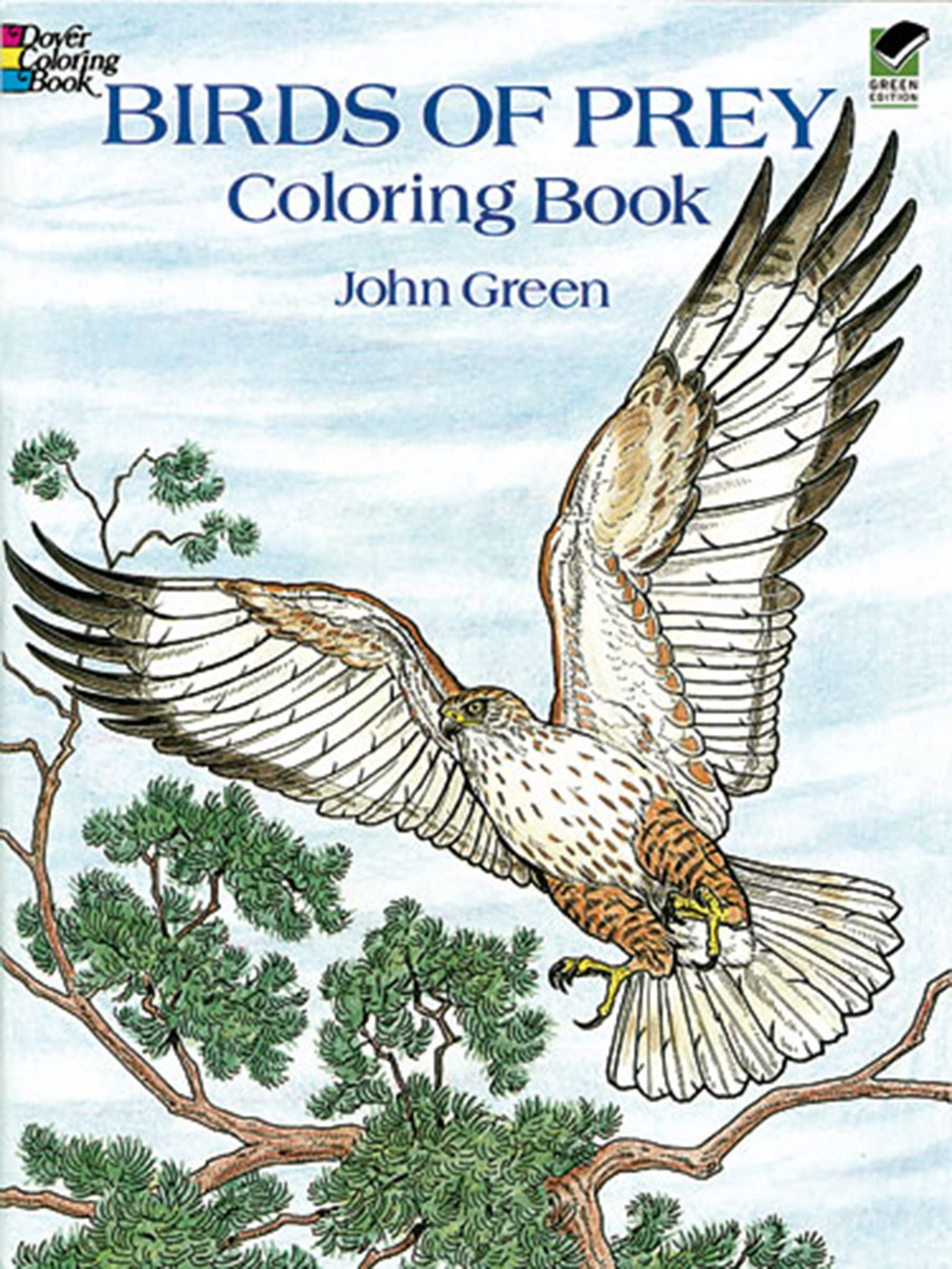 Birds of Prey Coloring Book Paperback – Coloring Book, May 1, 1989