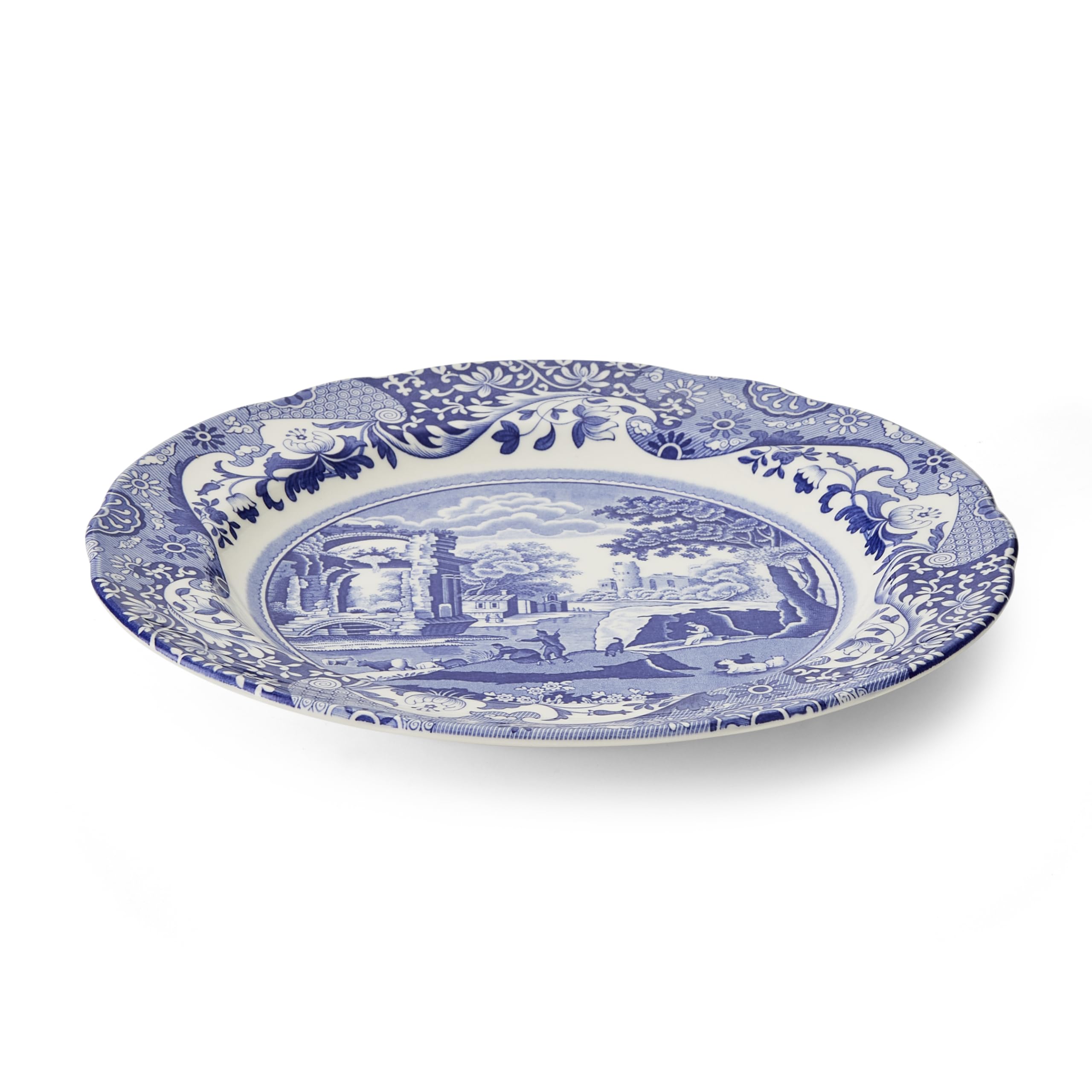 Amazon.com | Spode Blue Italian Dinner Plate Set of 4 | Dinner