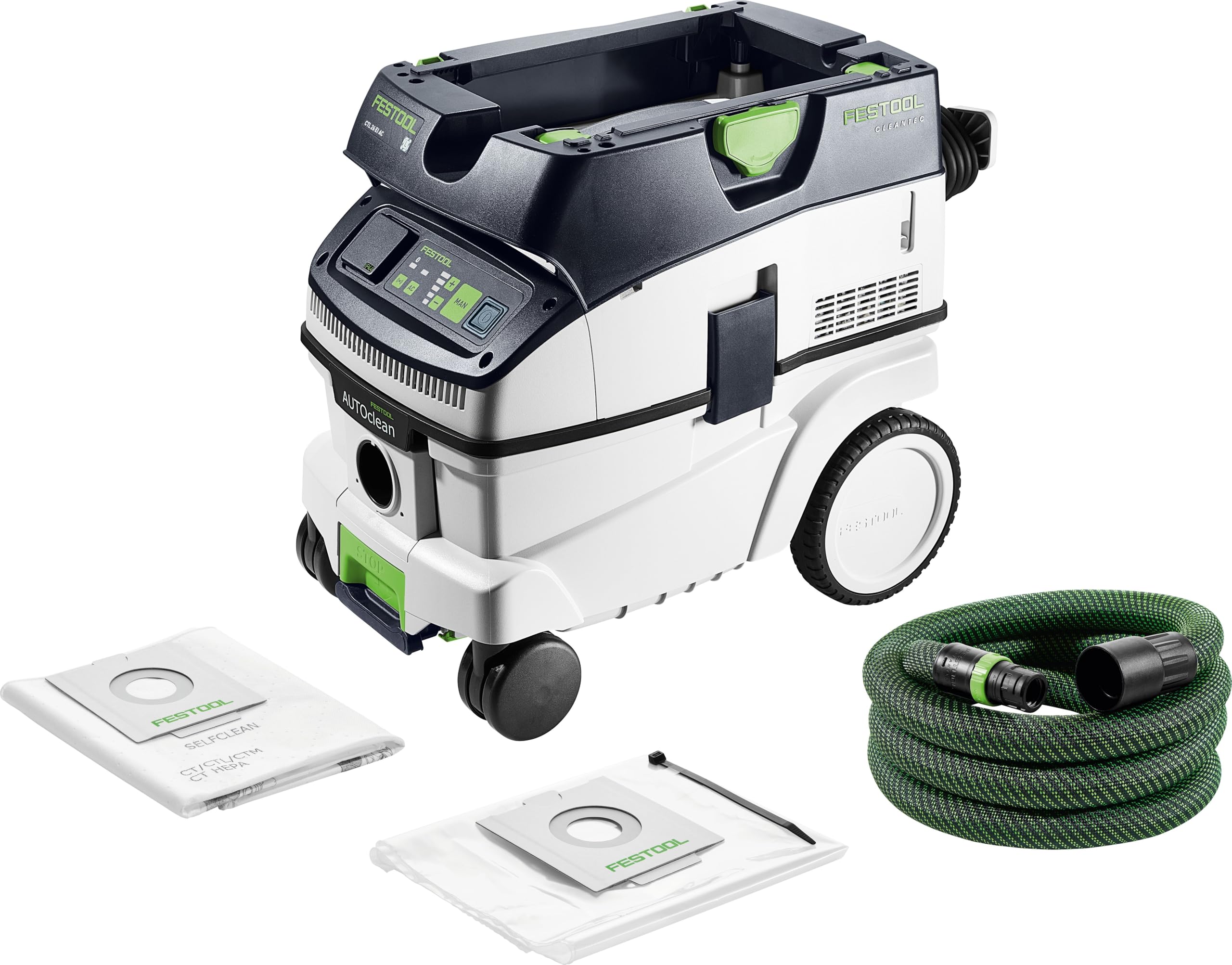 Festool Neutral Mobile Dust Extractor Cleantec Ctl 26 Ei Ac 230V