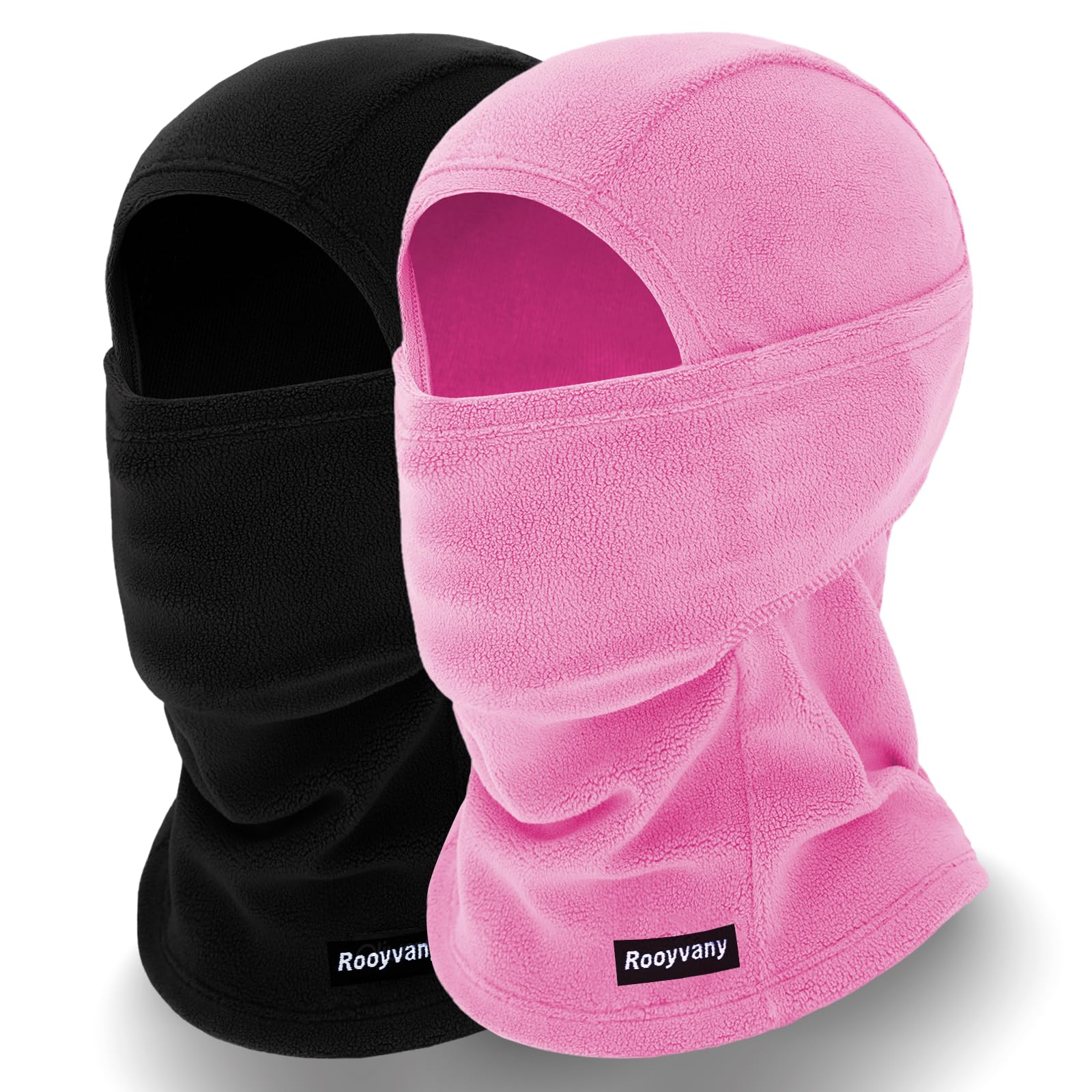 rooyvany Fleece Balaclava Ski Mask for Men&Women,Warm/Windproof/Lightweight Winter Face Mask for Skiing/Snowboarding/Cycling