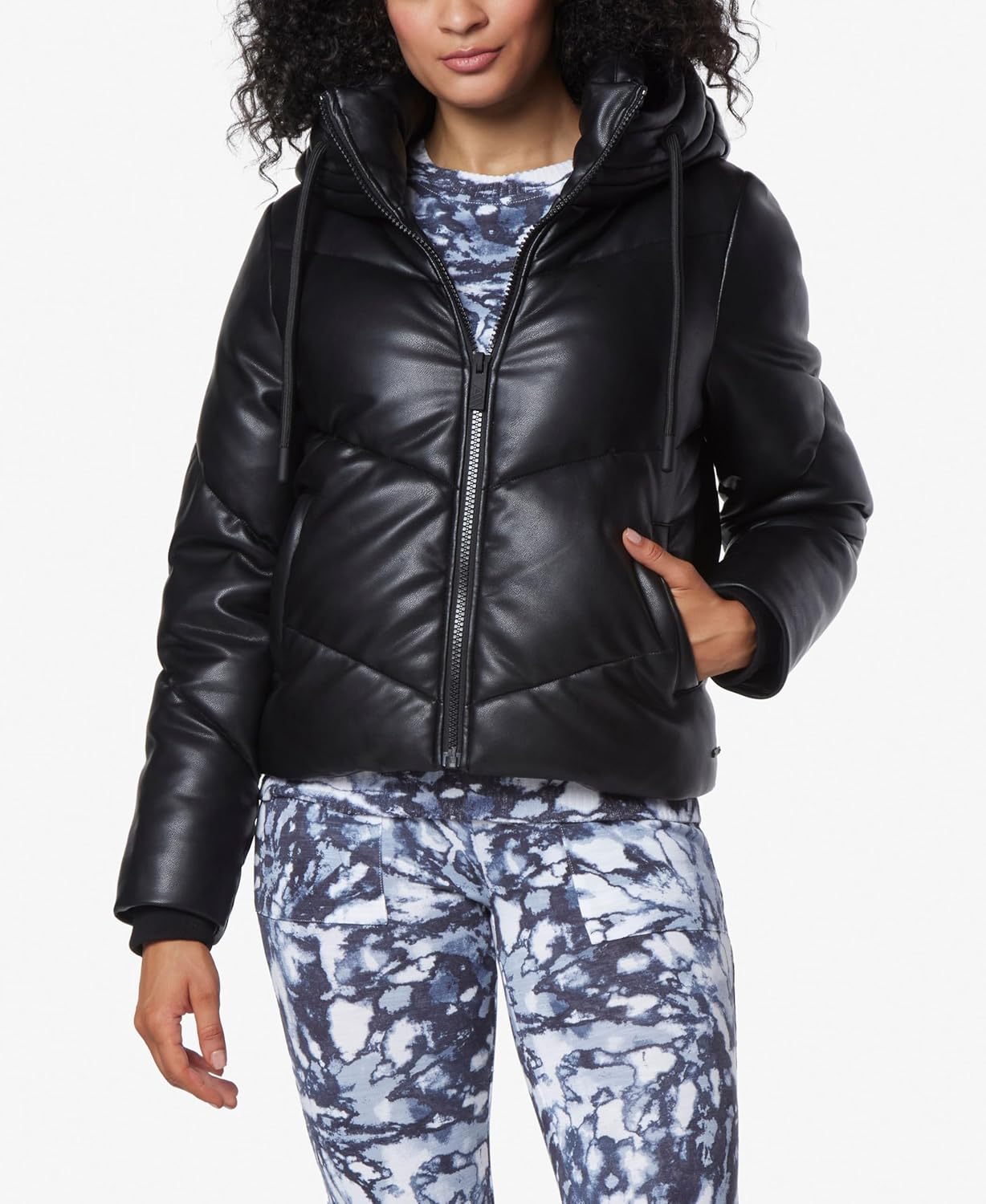 Andrew Marc Sport Women's Faux Fur Super Puffer Jacket - Image 2