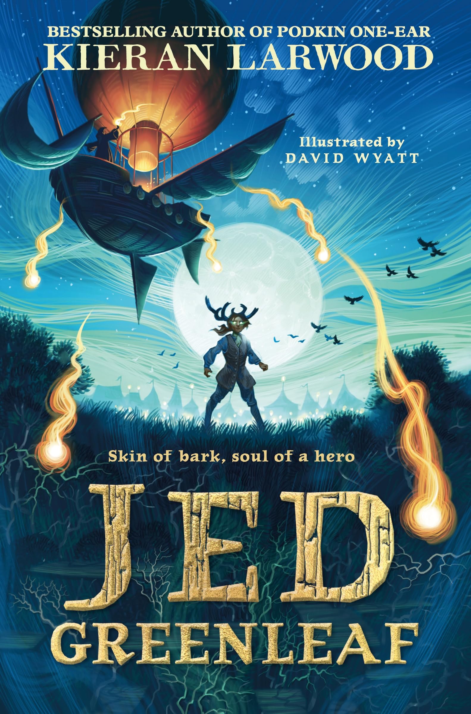 Jed Greenleaf by Kieran Larwood HARDBACK 9780571392049