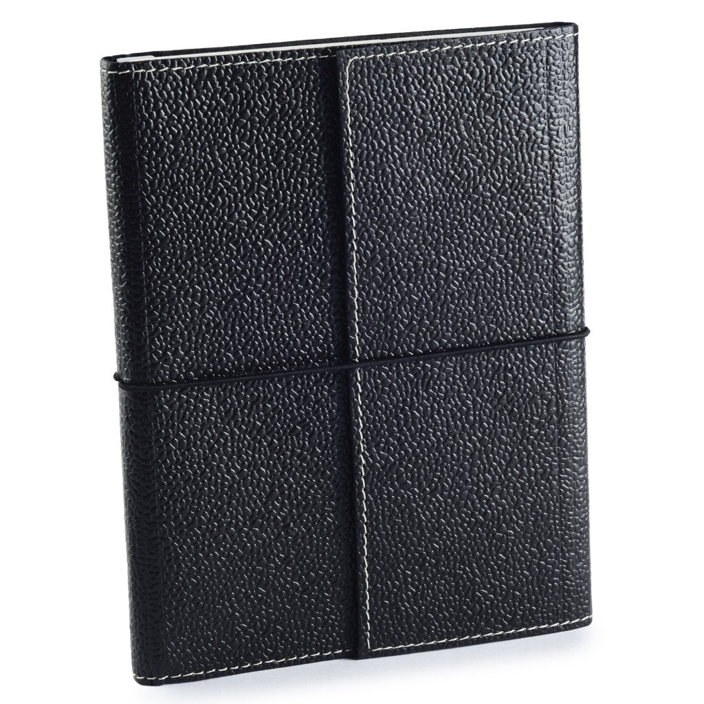 Ecoleatherette A5 Hard Cover Ruled Diary/Planner/Notebook for Writing, Looks Like Leather Cover - 80 GSM, 192 Pages | Handcrafted & Recycled Diary, Perfect for Students & Office Purpose