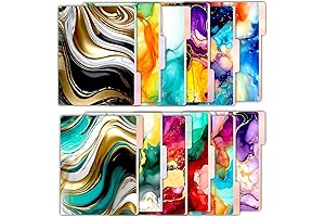 PARTH IMPEX Marble Design Decorative File Folders
