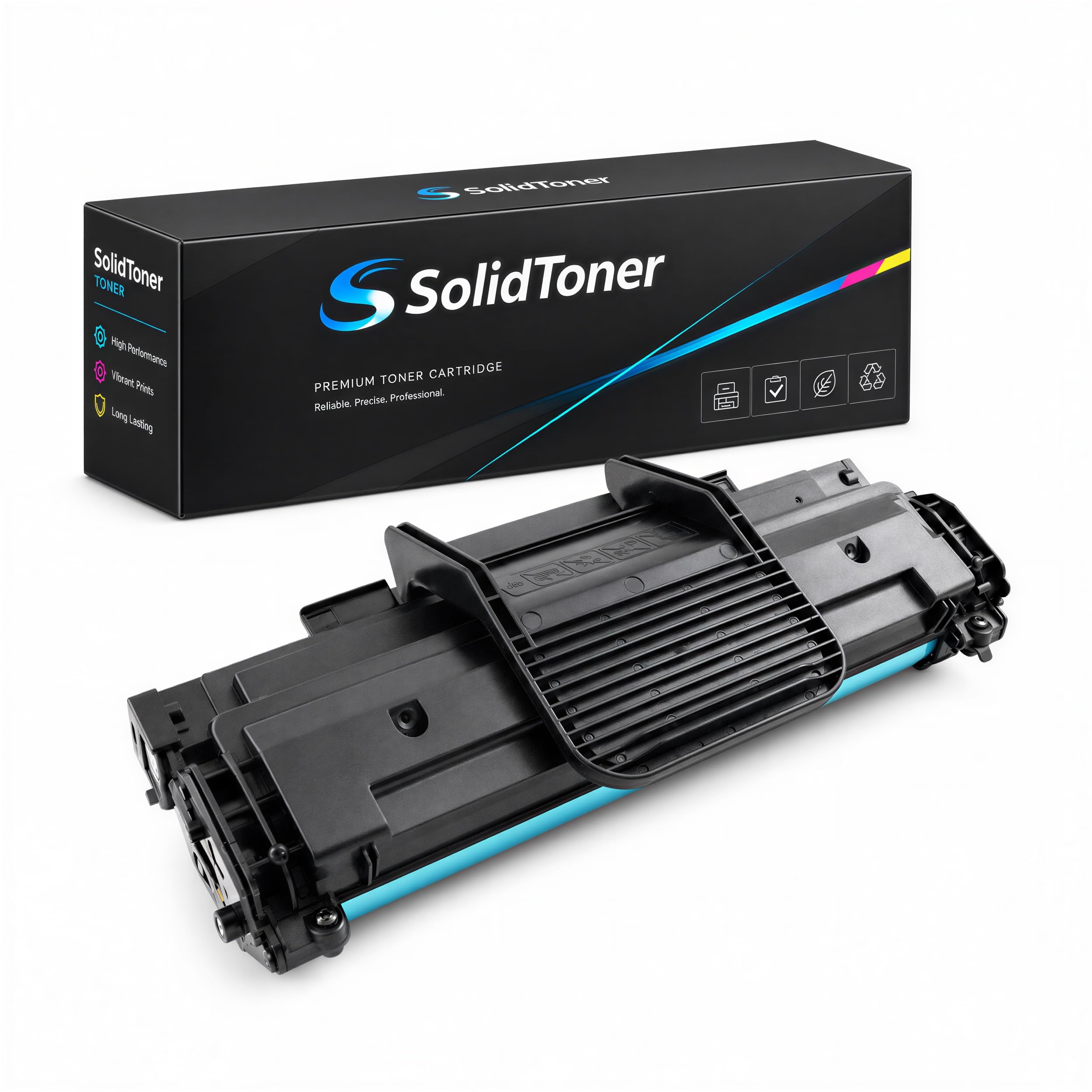 Cartouche de Toner Noir 1 500 Pages remplace Samsung MLT-D1082S