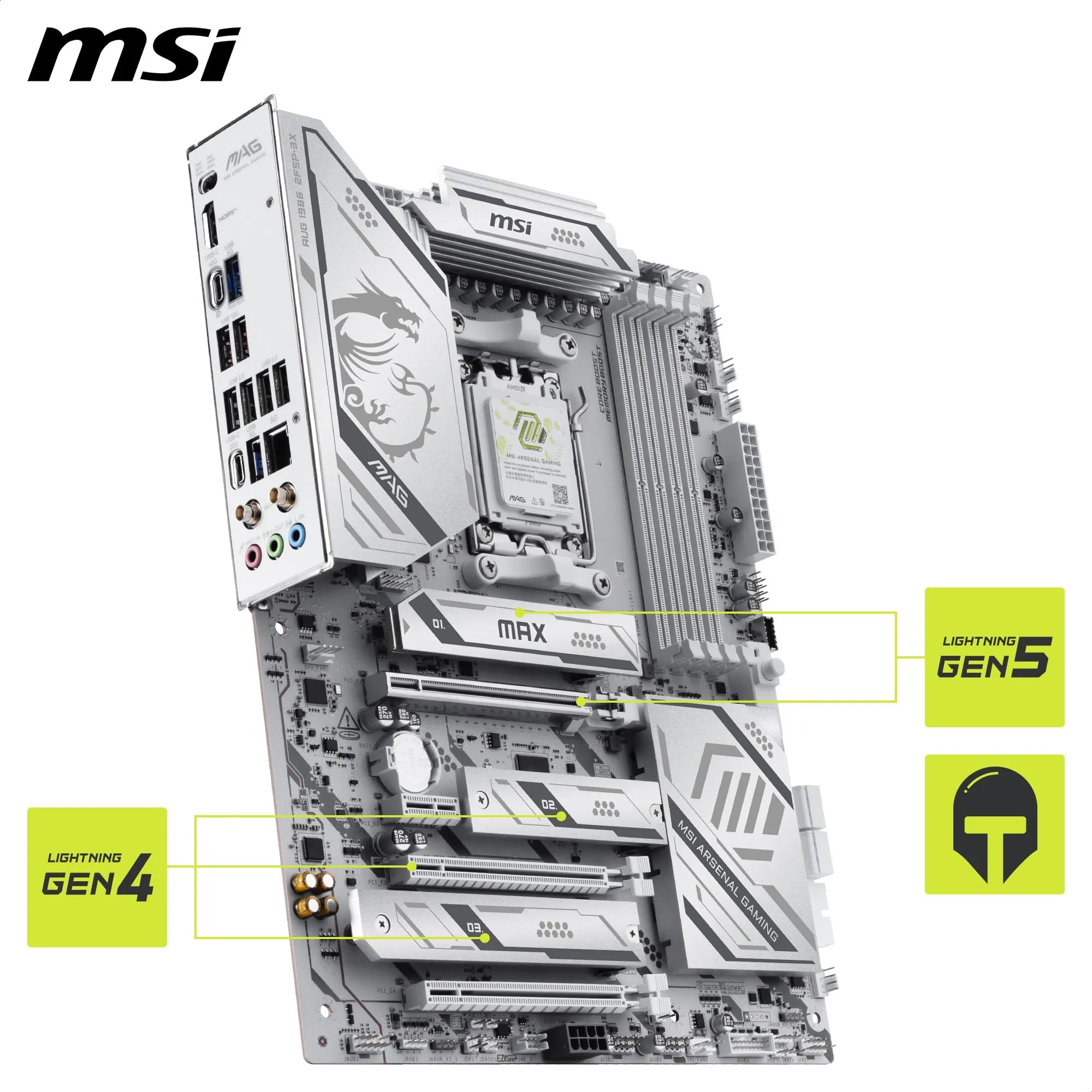Amazon.com: MSI MAG X870E Gaming Plus MAX WiFi Motherboard, ATX