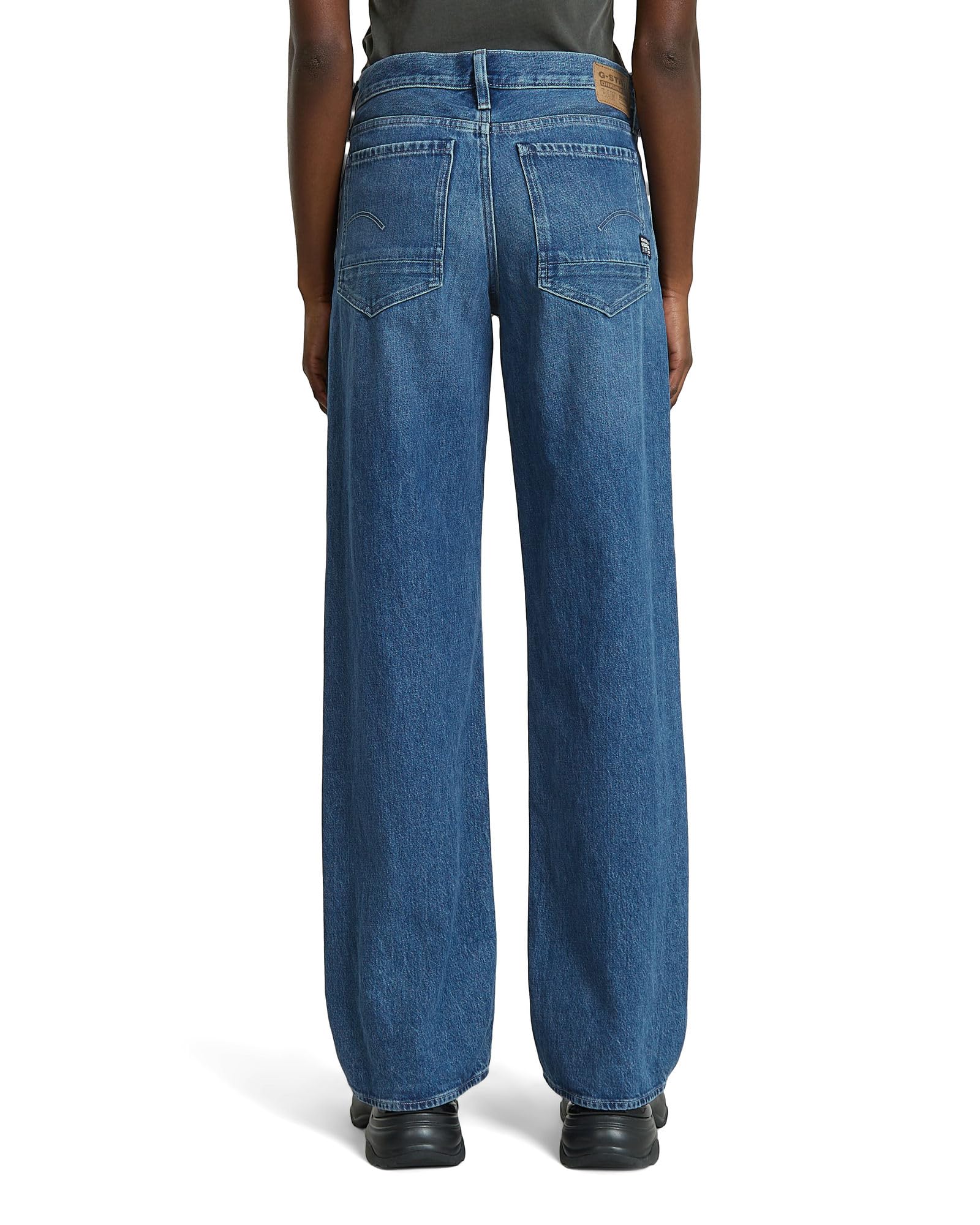 G-Star Damen Judee Low Waist Loose Jeans Blau (Faded Harbor D22889-D436-D331) 23W / – Bild 2