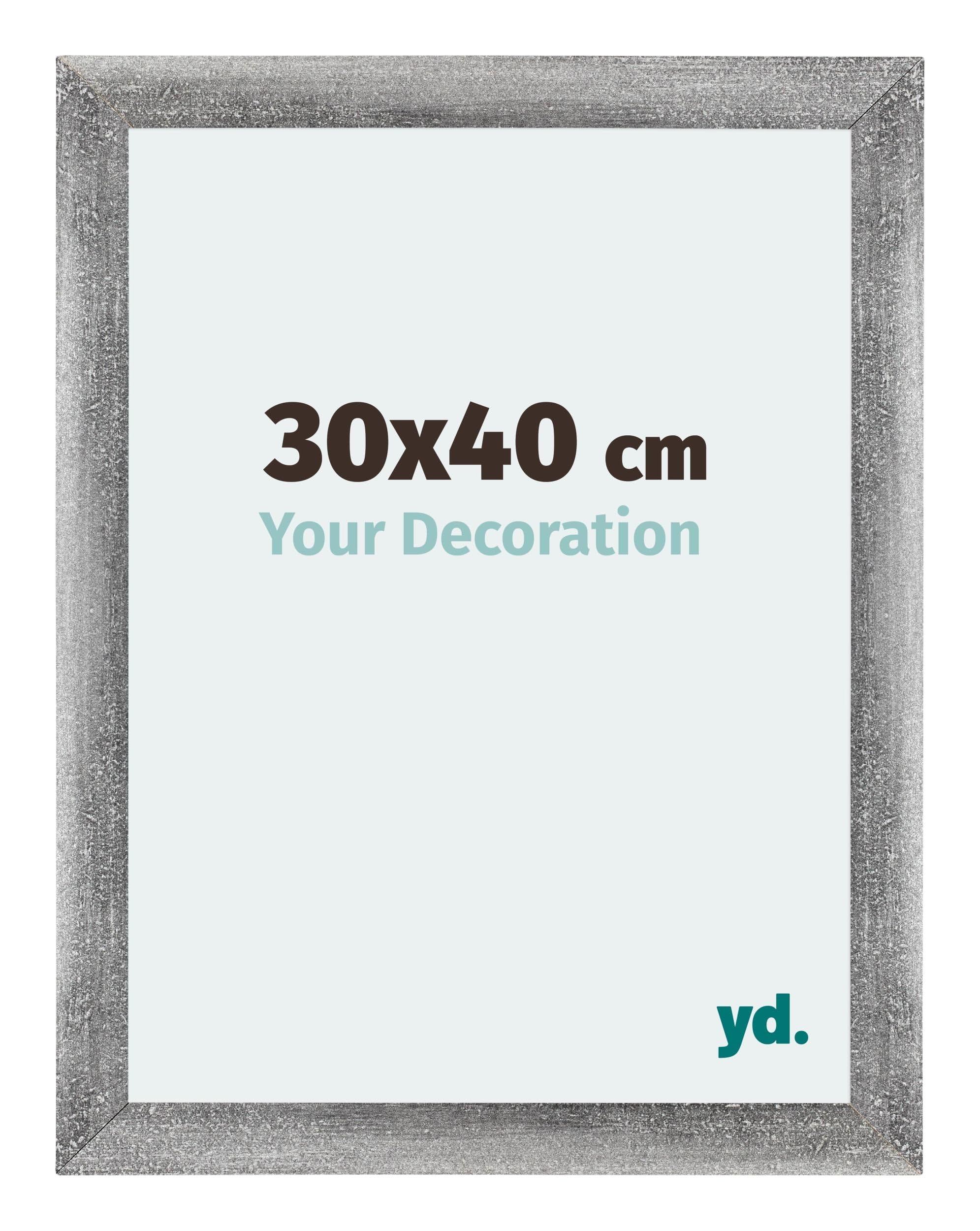 Your Decoration - Puzzle frame 30x40 - Gray Swept - Puzzle frame 500-1000 Pieces - MDF Photoframe - Mura โ image 1