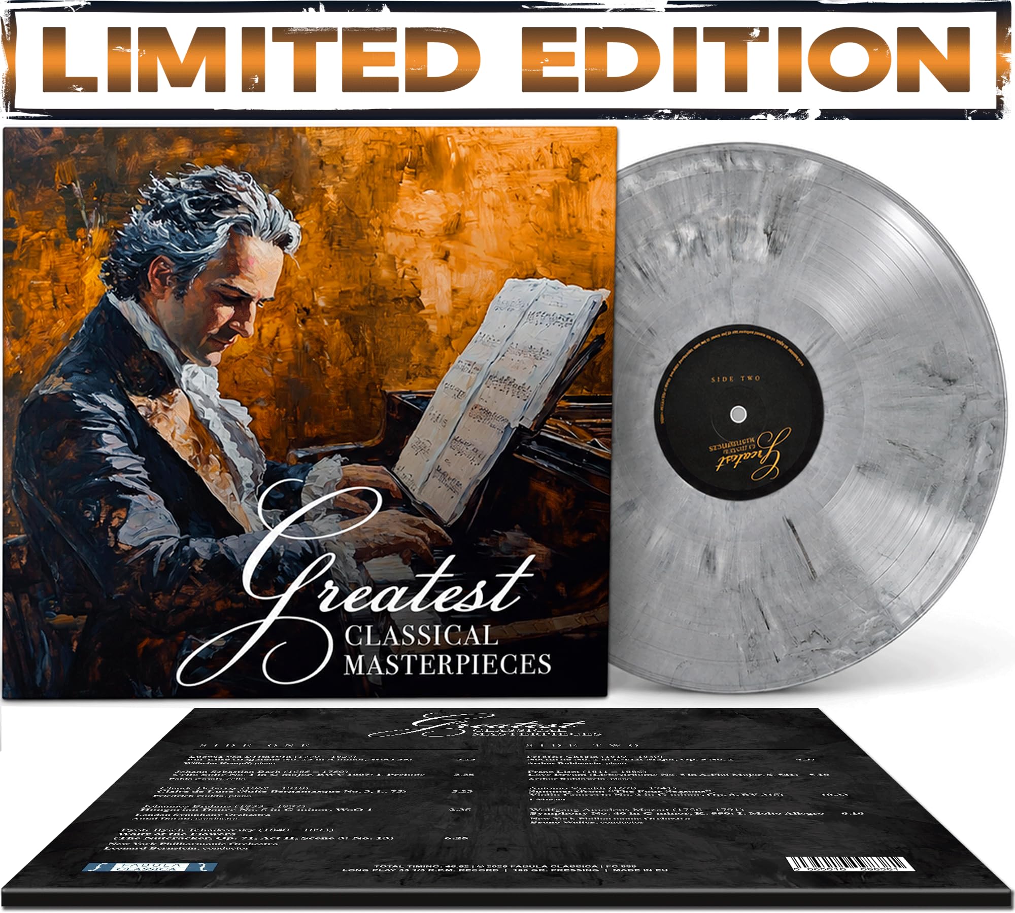 Greatest Classical Masterpieces Beethoven / Mozart / Bach / Tchaikovsky / Chopin / Vivaldi / Debussy / Brahms / Liszt