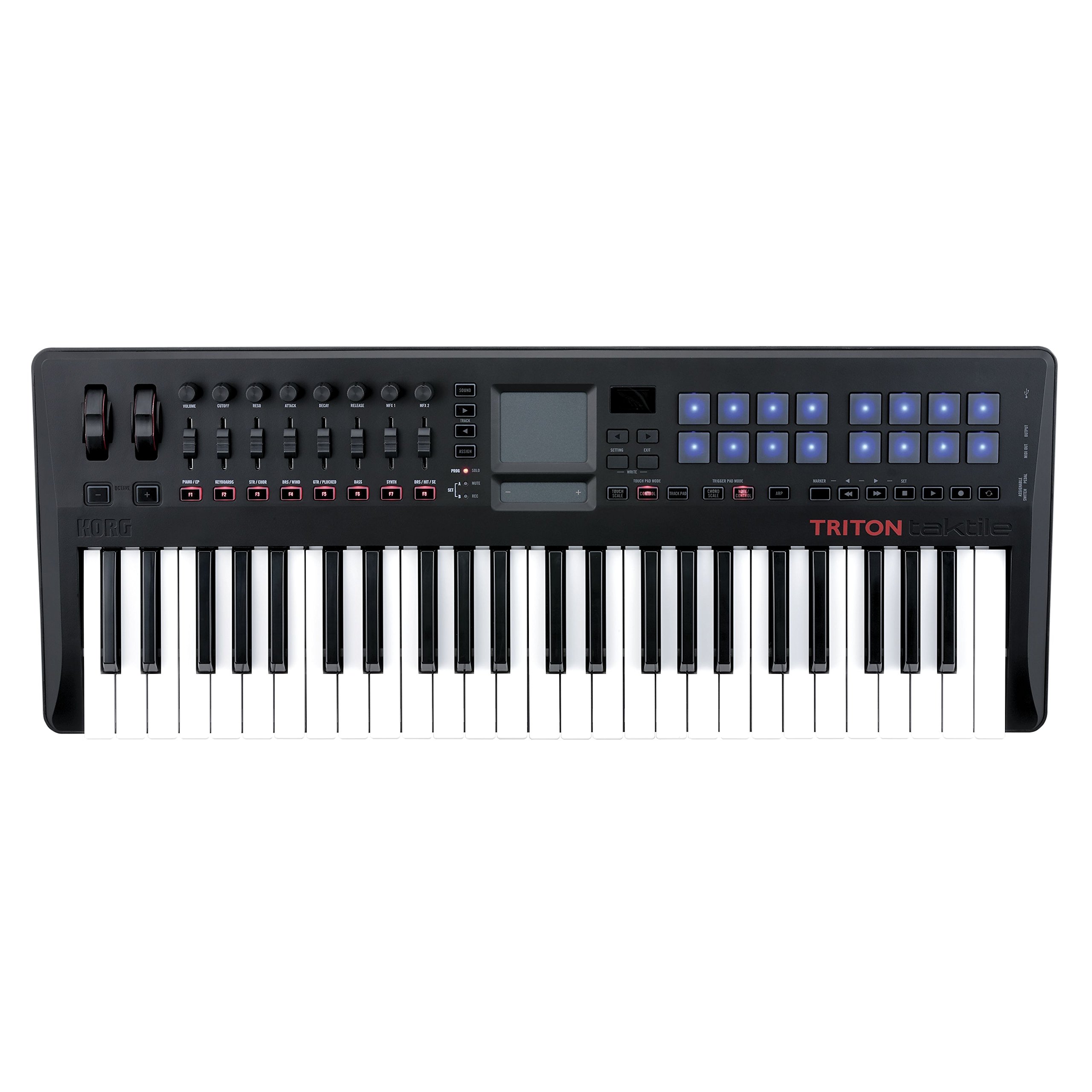 KORG Taktile TR49 Triton 49 key USB Controller Keyboard- Black