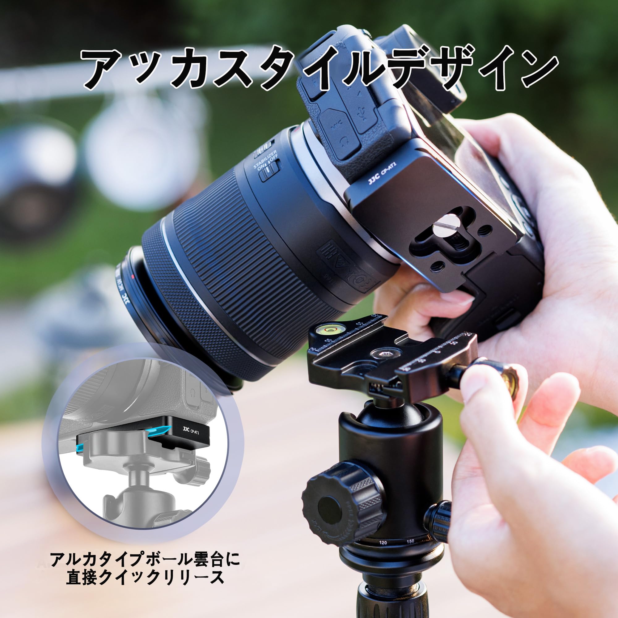 Amazon | JJC AirTag用クイックリリースマウントプレート クイック