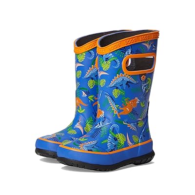 Bogs Kids Rainboot Dinosaur Jungle (Toddler/Little Kid/Big Kid) Kids Shoes Blue