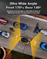 Vtopek T30-EU5 Tükör Menetrögzítő Kamera Szett - Dupla 1080P Felvétel, 10" IPS Érintőkijelző, 170°+140° Látószög, Éjjellátó, Tolatókamera 5