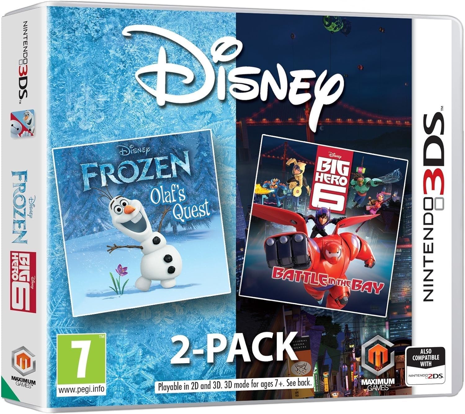 Disney Frozen Big Hero 6 Double Pack