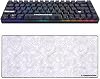 Higround Trailhead 65% Mechanical USB Wired Gaming Keyboard BLACKICE, TTC Linear Custom Switches and SNOWSTONE XL Topograph Gaming Mousepad