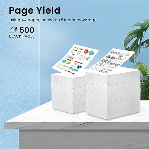 Miniatura 3 de Artillo Cartucho de tinta negra 245XL de repuesto para cartucho de tinta Canon 245XL Combo Pack PG-245XL PG245XL para impresora Pixma MX490 MG2520