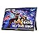 ARZOPA 16.1'' 144Hz Portable Gaming Monitor, 106% sRGB 1080P FHD Kickstand Portable Monitor with HDR, Ultra Slim, Eye Care, E