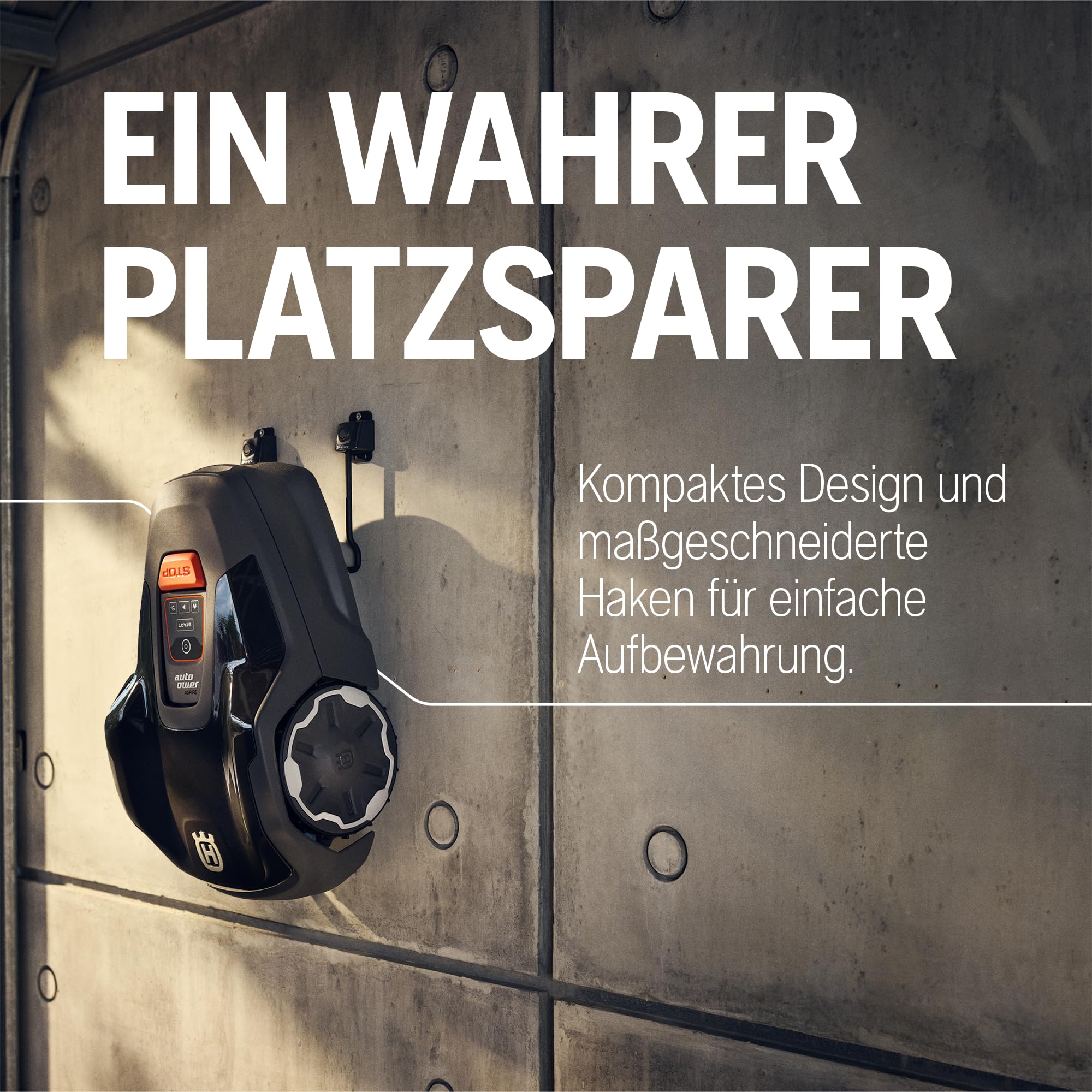 Husqvarna Mähroboter Automower Aspire R4 für 400 m² inkl. Installationskit