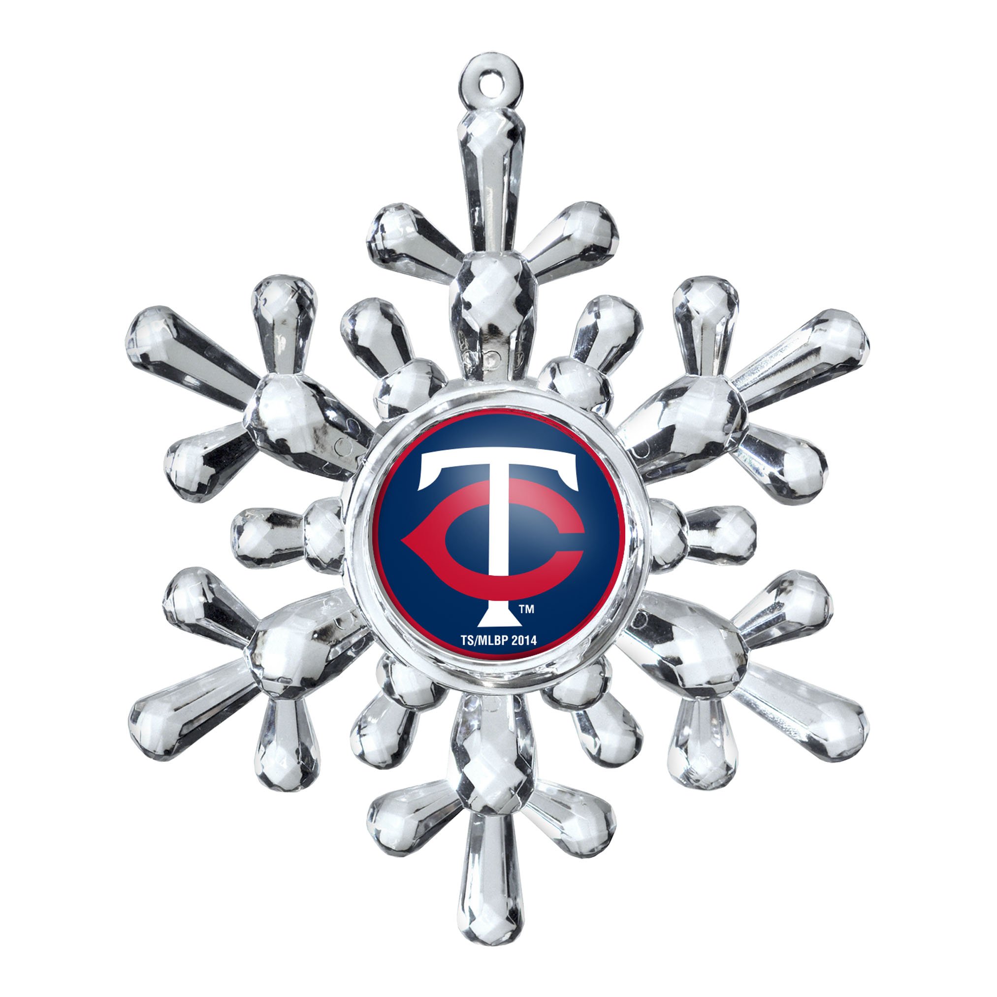 MLB Minnesota Twins Traditional Snowflake Ornament