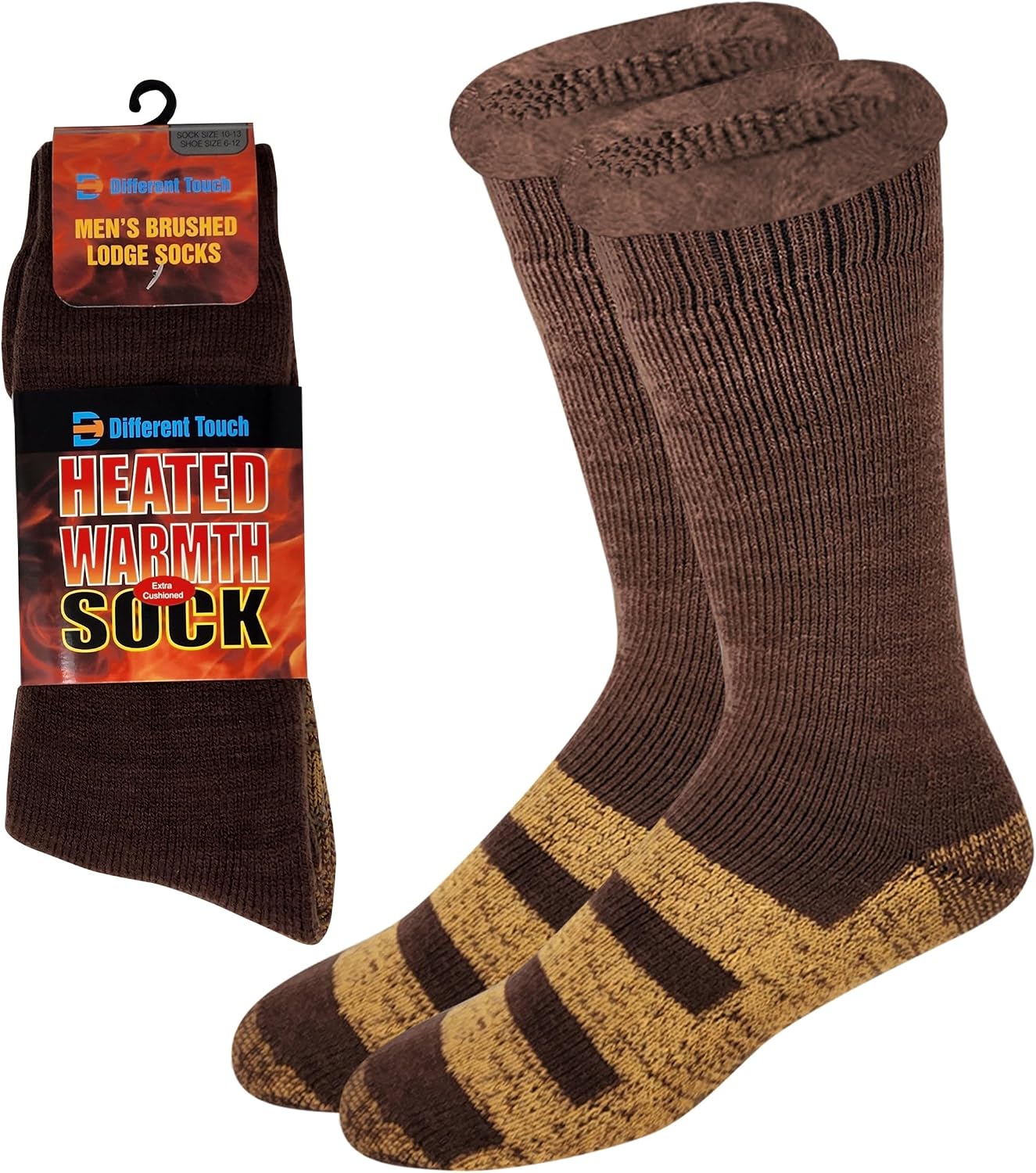 Different Touch Winter Heated Warmth Lodge Thermal Socks Chirstmas Present For Man